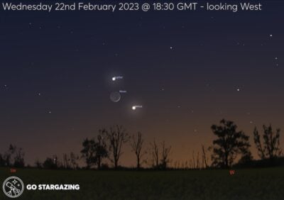 Jupiter and Venus conjunction - 23rd February 2023