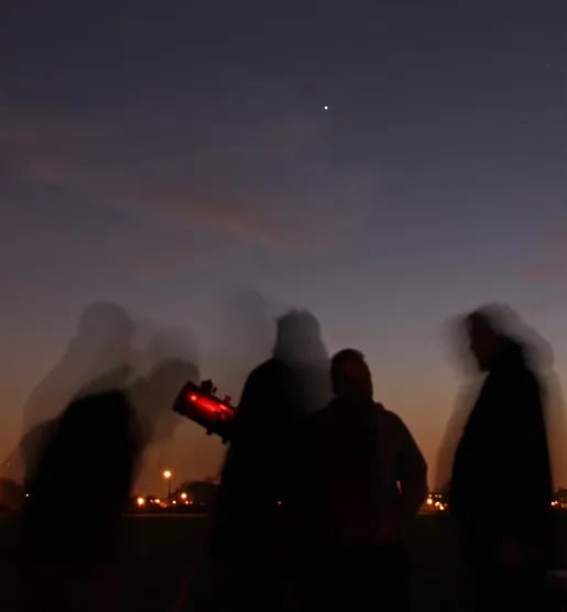 Observing on Blackheath Common with Flamsteed Astronomy Society