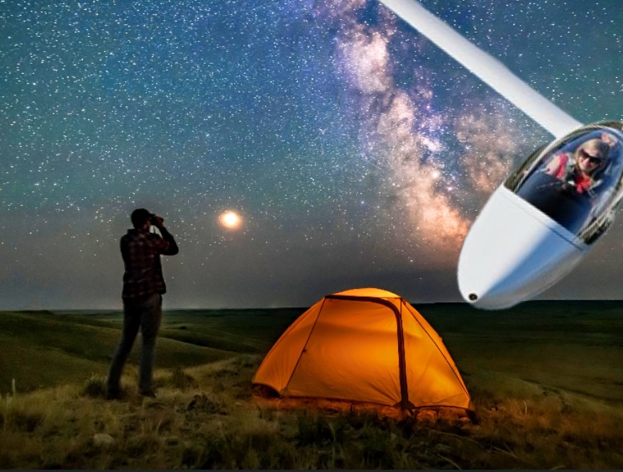 Glide N Gaze - Gliding, Stargazing and Camping!