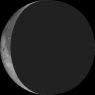 Moon phase on Fri 25th Apr