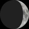 Moon phase on Sat 4th Jan