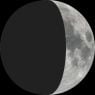 Moon phase on Mon 9th Sep