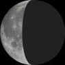 Moon phase on Sat 26th Oct