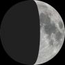 Moon phase on Fri 8th Nov