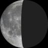 Moon phase on Fri 25th Oct