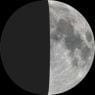 Moon phase on Sat 9th Nov