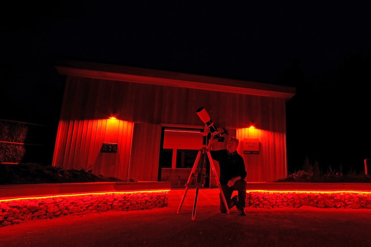 Orion Night and Winter Stars at Sutton Bank