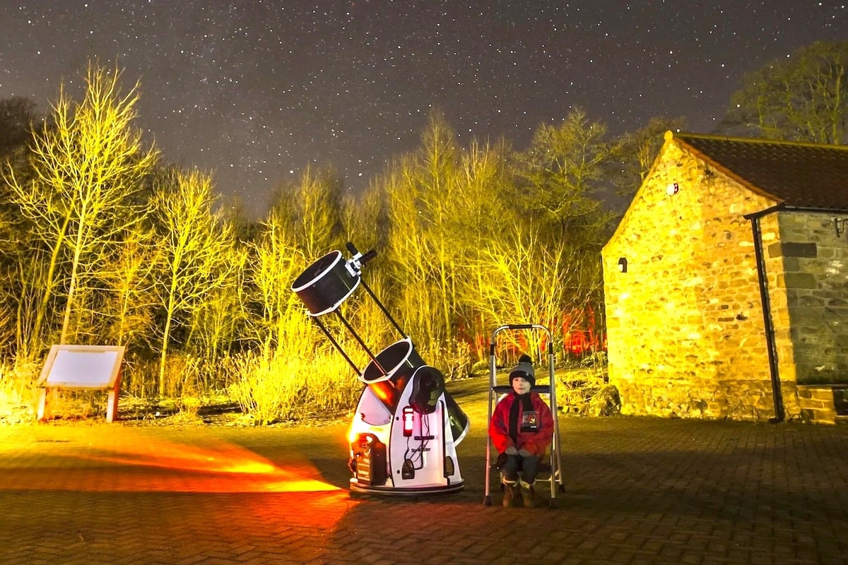 Stargazing in Dalby Forest with Astro Dog - January 2023